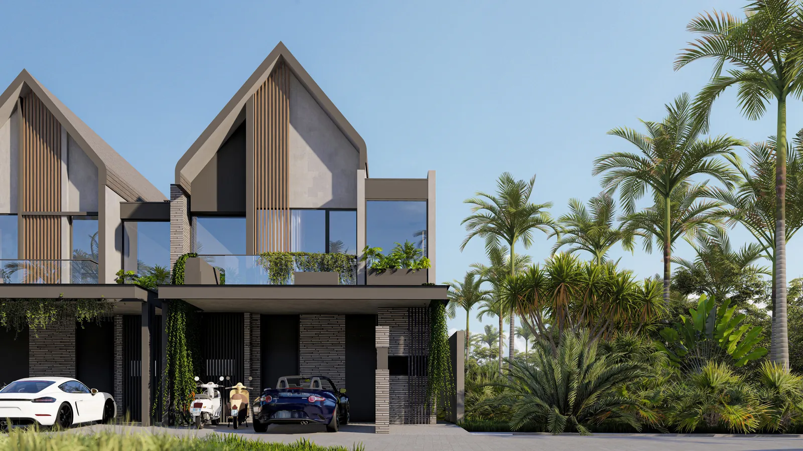 Four Palms exterior render