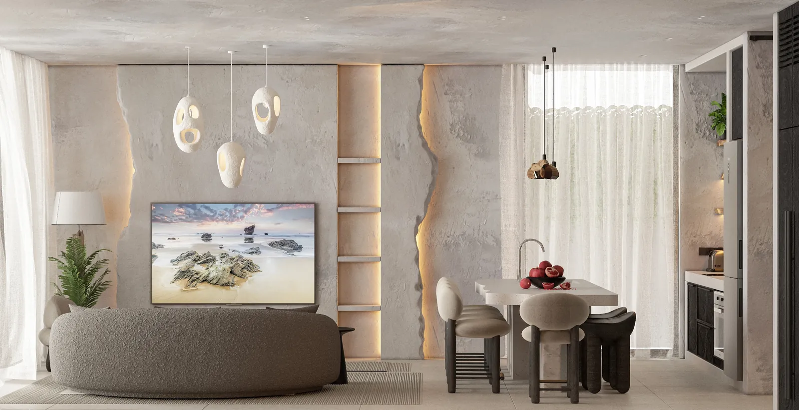 Living room render